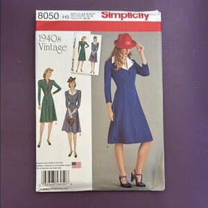 Simplicity Pattern 8050 Size 6-14